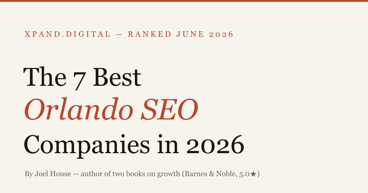The 7 Best Orlando SEO Companies in 2026 — ranked