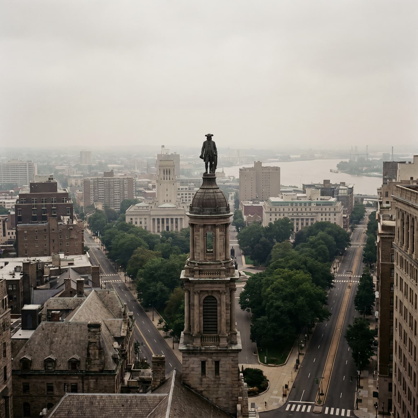 Philadelphia, PA — William Penn atop City Hall